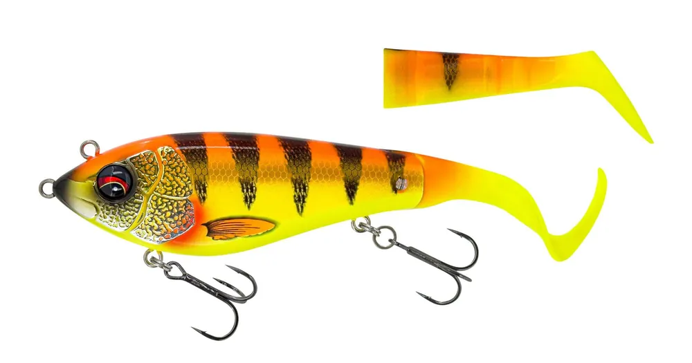 Savage Gear DEVIATOR TAIL 20CM/87G SS GOLDEN AMB jerkbait wobbler Beste Prijs