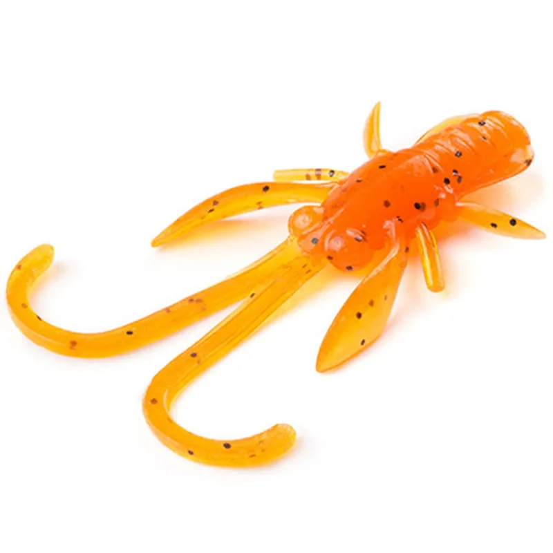 FISHUP Baffi Fly 1.5" (10pcs.), 049 - Orange Pumpkin/Black Tijdelijk Beschikbaar