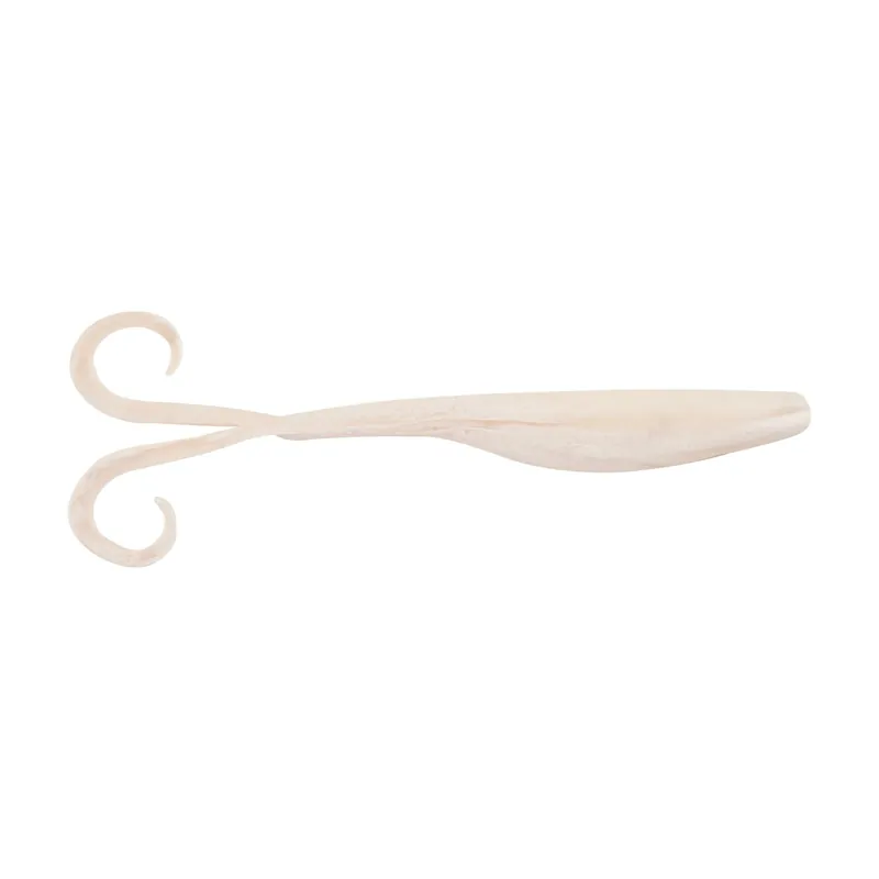 Hoge Kwaliteit Berkley Gulp! GULP CRZLGJRKSH 5IN WHITE GLOW 5 Darab gumihal
