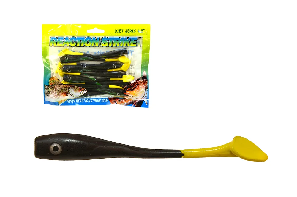 Finale Uitverkoop Arno Sphere Minnow Black-Yellow 11Cm 10db/cs gumihal