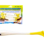 Arno Sphere Minnow White-Yellow 11Cm 10db/cs gumihal Speciale Aanbieding
