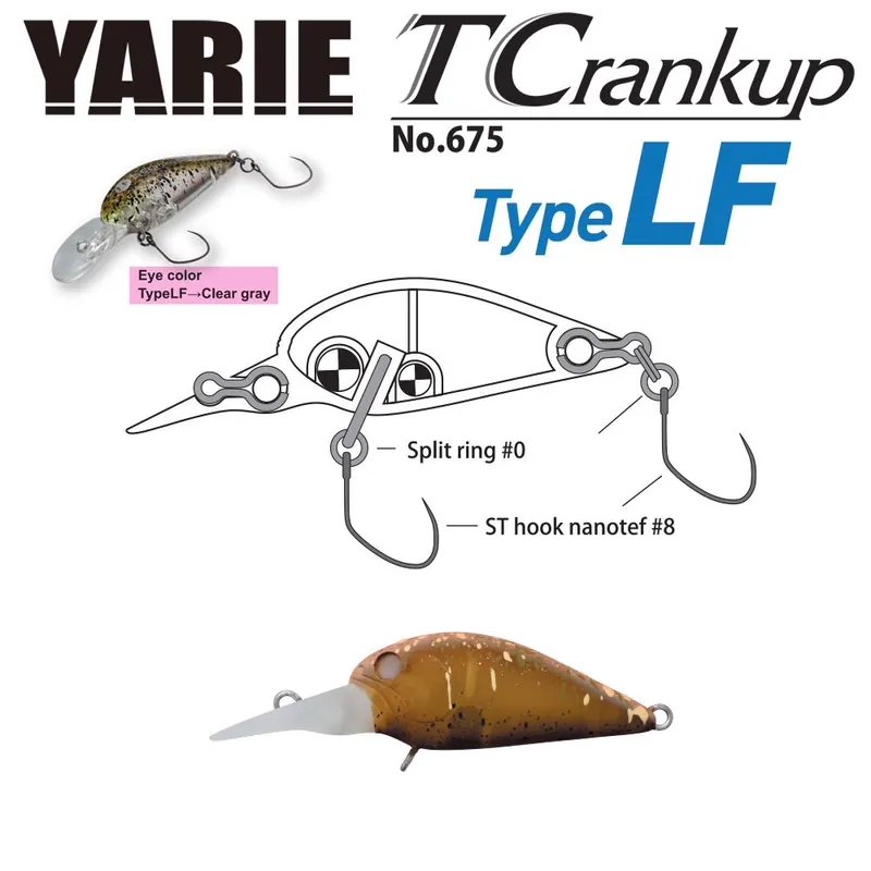 Yarie Jespa Yarie T-Crankup 675 Type Lf 35mm 2.6g C5mastupelle Lage Prijs