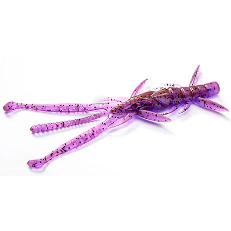 Alleen Vandaag FISHUP Shrimp 3.6" (7pcs.), 016 - Lox/Green & Black