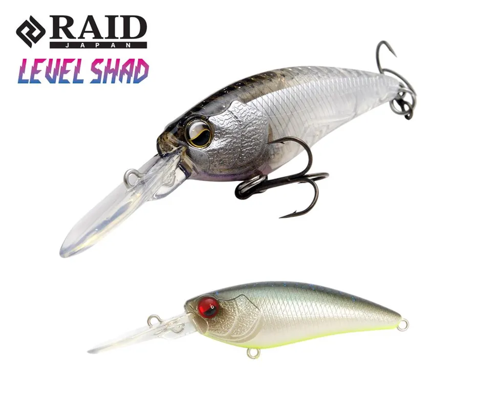 Veilige Betaling Raid Japan Raid Level Shad 50.3mm 4.3g Su 034 Neon Shad