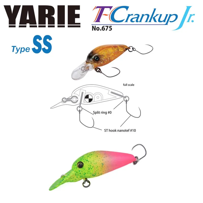 Voordeelprijs Yarie Jespa Yarie 675 T-Crankup Jr Type Ss 2.8mm 2.1g C34 Go Go Chart