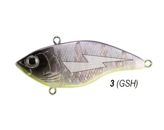 Rapture Pro SL Vibe Crank S GSH 50mm 14g wobbler Speciale Aanbieding