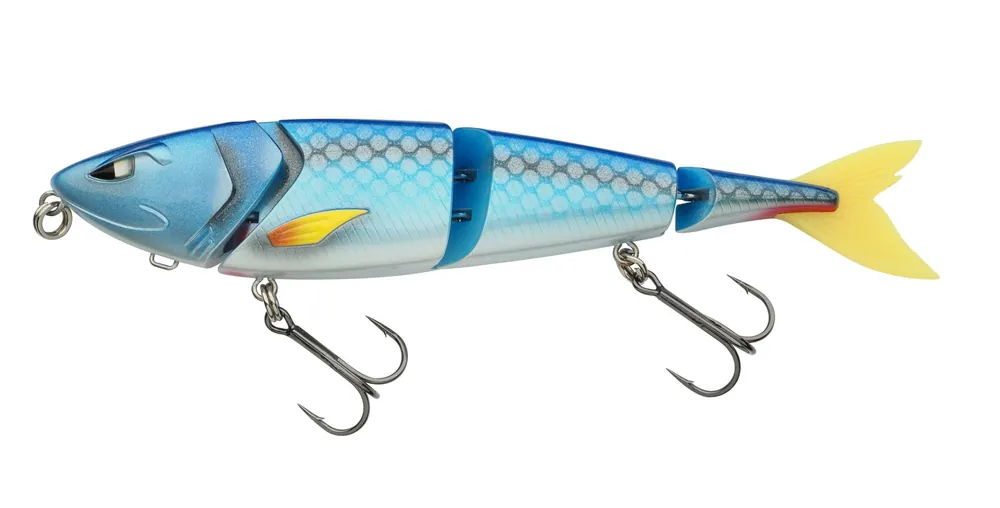 Berkley Zilla Swimmer 19cm/45g Blue Marble wobbler Populair