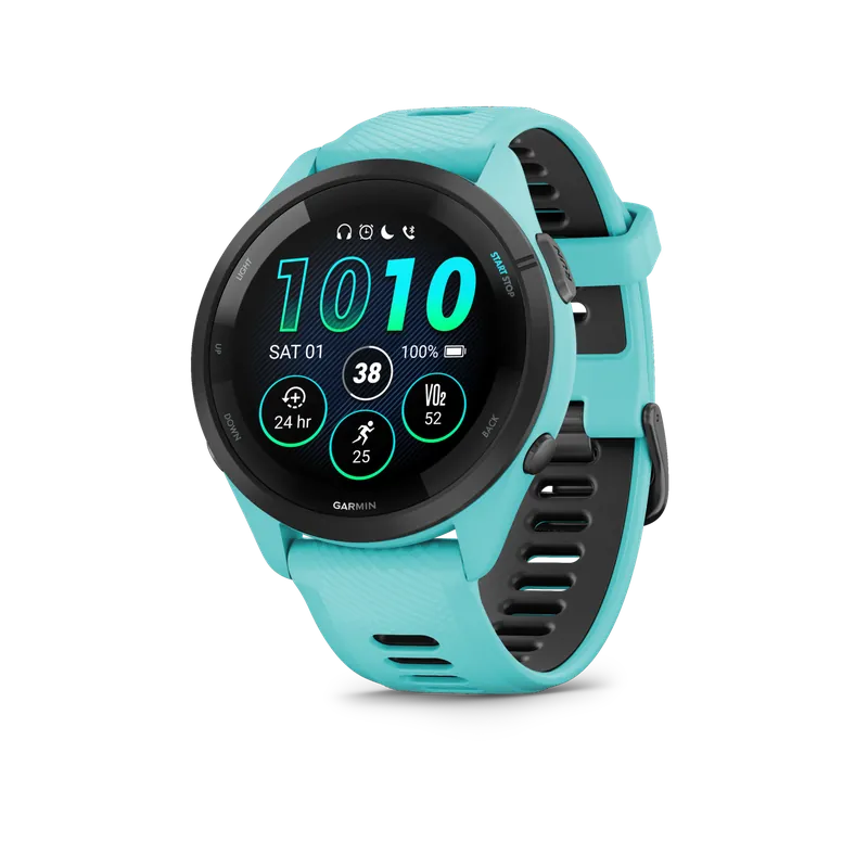 Koop Vandaag Garmin Forerunner 265 okosóra aqua-fekete