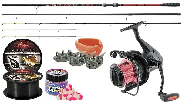 Carp Expert PRO POWER FEEDER 360cm horgász szett Laatste Kans