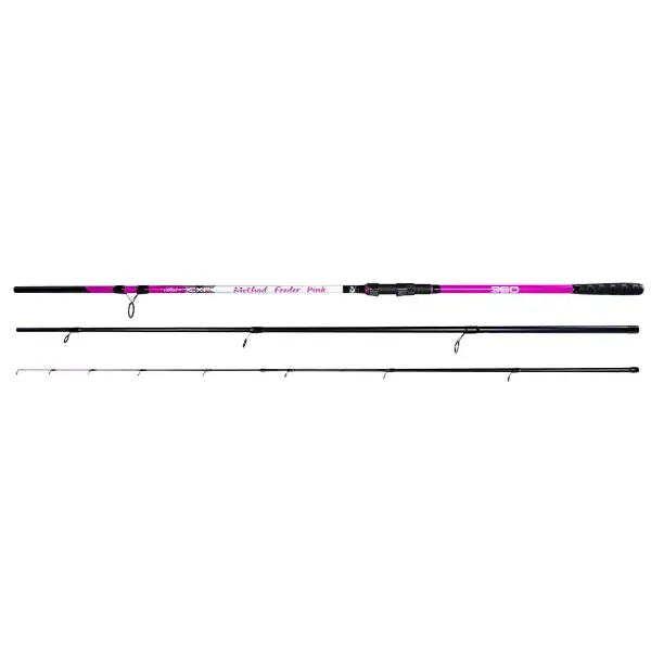 Gratis Retour CARP EXPERT METHOD FEEDER PINK 360 cm 100-150G feeder, picker horgászbot