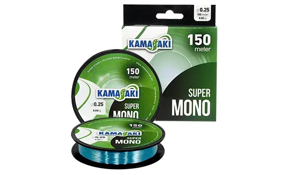 KAMASAKI SUPER monofil zsinór 150m 0.20mm Lage Kosten