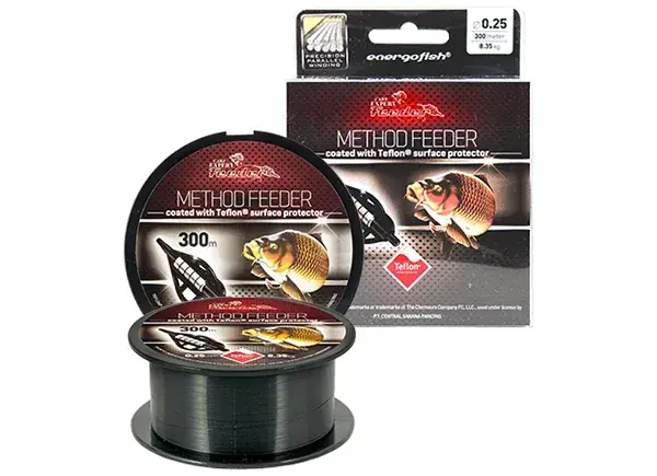 CARP EXPERT METHOD FEEDER TEFLON monofil zsinór 300m 0.18mm Koopje