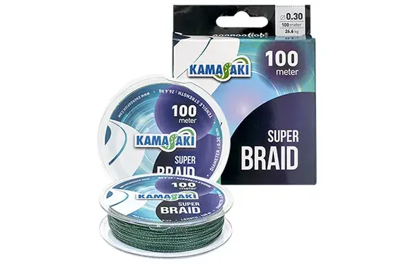 KAMASAKI SUPER BRAID fonott zsinór 100m 0.20mm Beperkt Aanbod