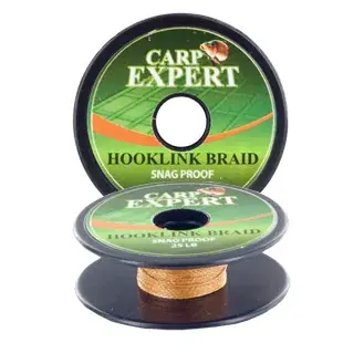 Laatste Versie Carp Expert SNAG PROOF 15LBS MUD BROWN 10M fonott előke zsinór