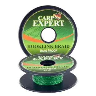 Snelle Levering Carp Expert SNAG PROOF 25LBS MOSS GREEN 10M fonott előke zsinór