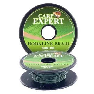Carp Expert SKIN LINE 25LBS MOSS GREEN 10M fonott előke zsinór Koop Online