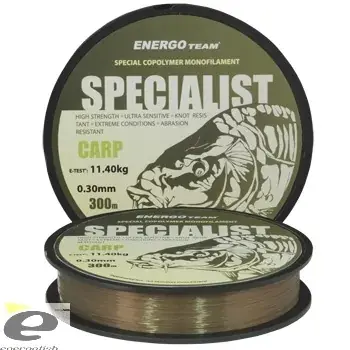 Rechtstreeks Van De Fabrikant ENERGO TEAM SPECIALIST CARP monofil zsinór 0,18 MM 300M