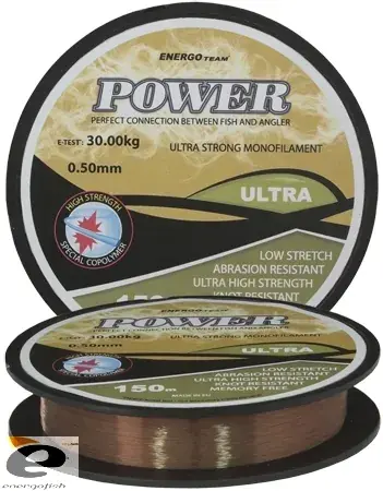 Veilige Betaling ENERGO TEAM ULTRA POWER monofil zsinór 0,25 MM 150M