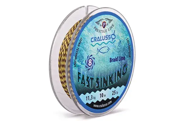 Nu Kopen CRALUSSO FAST SINKING FONOTT ELŐKE ZSINÓR 18LB 10 M