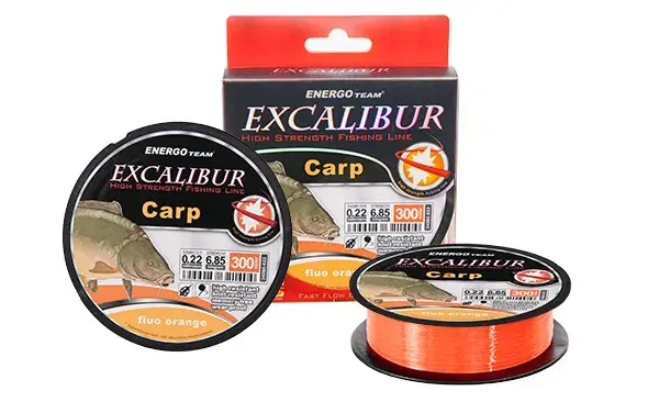 Voordeelprijs EXCALIBUR CARP FEEDER FLUO NARANCS monofil zsinór 300M 0,35