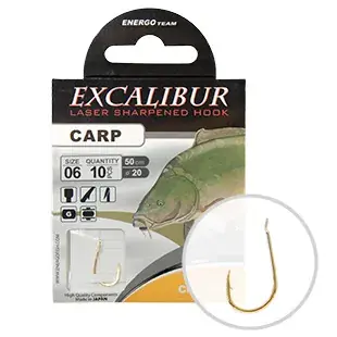 EXCALIBUR KÖTÖTT HOROG CARP CLASSIC, GOLD NO.4 Finale Uitverkoop