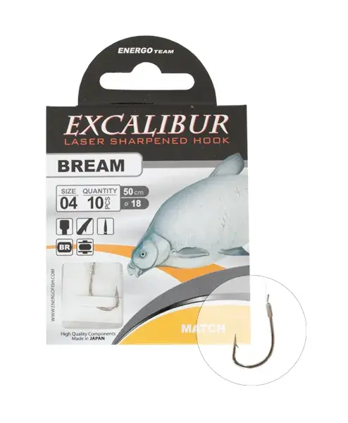 Populair EXCALIBUR KÖTÖTT HOROG BREAM MATCH, BRONZE NO.4