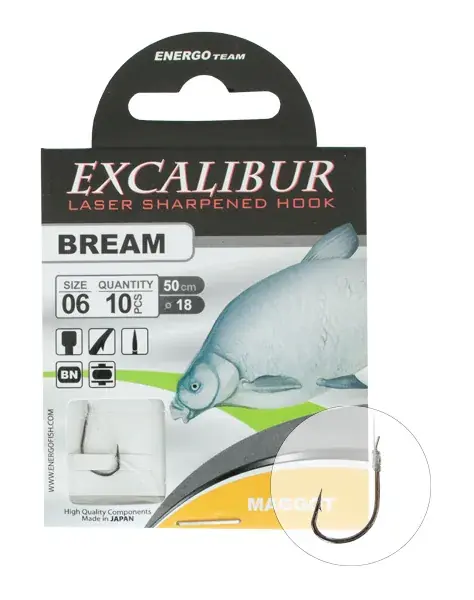 EXCALIBUR KÖTÖTT HOROG BREAM MAGGOT, BN NO.6 Beperkte Voorraad