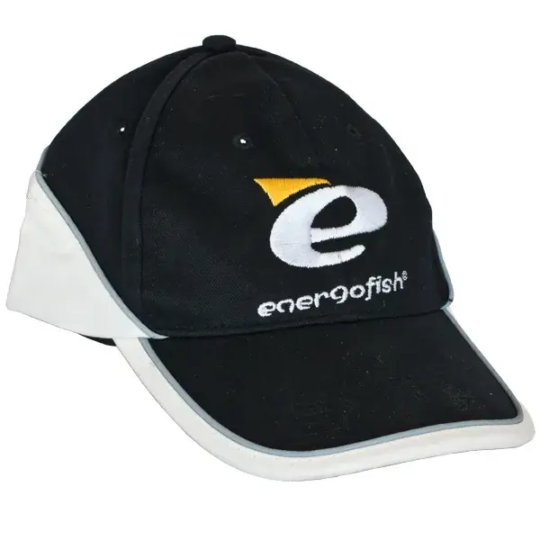BASEBALL SAPKA ENERGOFISH BLACK WHITE Laatste Kans