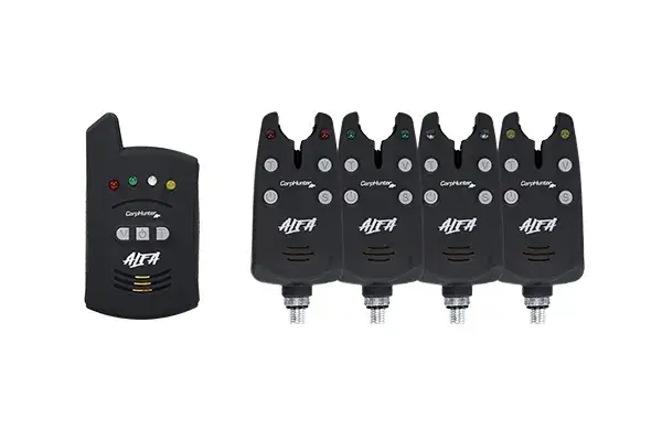 Rechtstreeks Van De Fabrikant CARP HUNTER ALFA 1+2 ELEKTROMOS KAPÁSJELZŐ SZETT