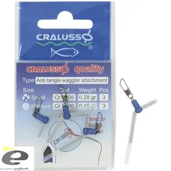 CRALUSSO GUB.GÁTLÓS WAGGLERKAPOCS KICSI 3DB/CSOM. Goedkoop