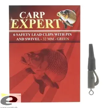 CARP EXPERT ÓLOMTARTÓ FÜL BIZTONSÁGI, FORGÓVAL Favoriet