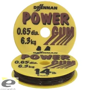 Gecertificeerd DRENNAN POWER GUM 0,65MM 14LB ZÖLD