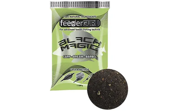 Finale Uitverkoop TIMÁR MIX FEEDER GURU BLACK MAGIC 1KG etetőanyag