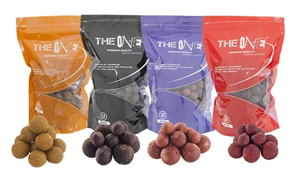 THE ONE GOLD SOLUBLE 22MM 1KG (vajkaramellás) ETETŐ BOJLI Gereduceerde Prijs