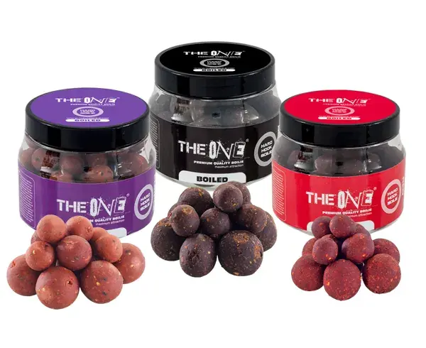 THE ONE PURPLE HOOK BOILIES SOLUBLE 14/18/20MM MIX (Rákos, lazacolajos) 150g HOROG BOJLI Goedkoop