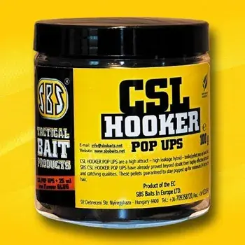 Finale Uitverkoop SBS CSL HOOKER POP UPS GREEN CRAB (zöld rák) 100GR 16MM PopUp