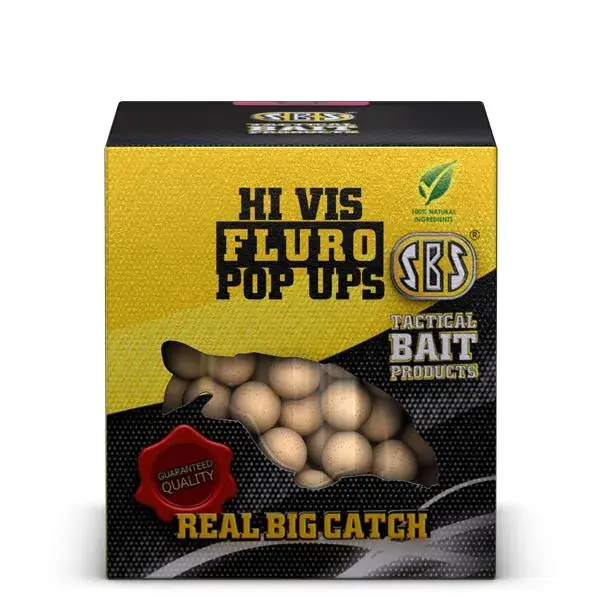 Koop Vandaag SBS FLURO POP UPS SQUID&OCTOPUS (polip-tintahal) 100GR 10-14MM PopUp