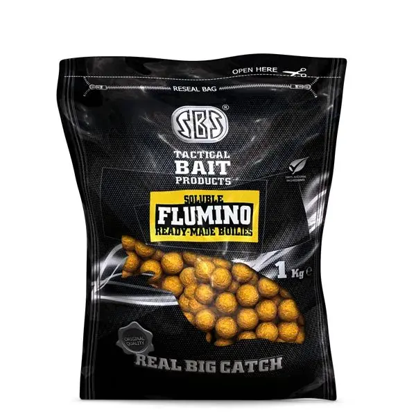 Meest Verkocht SBS SOLUBLE FLUMINO READY-MADE 20MM 1KG PINEAPPLE (ananász) ETETŐ BOJLI