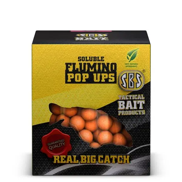 SBS SOLUBLE FLUMINO POP UPS SQUID&OCTOPUS (tintahal-polip) 100GR 16MM PopUp Bestseller