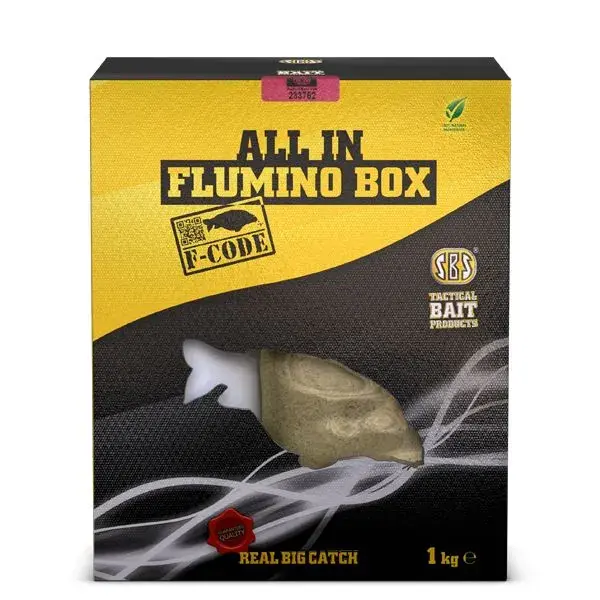 SBS ALL IN FLUMINO BOX F-CODE UNDERCOVER (halas-büdös) 1,5KG etetőanyag Actieprijs