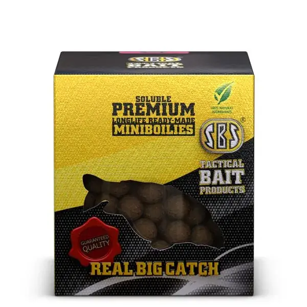 Koop Vandaag SBS SOLUBLE PREMIUM LONG LIFE MINI BOJLI 150G C1 (vajkaramella-tigrismogyoró) HOROG BOJLI