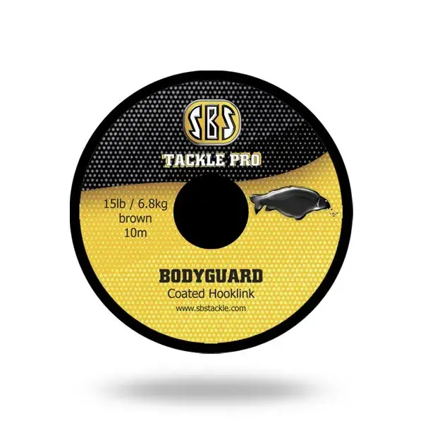 Bestseller SBS BODYGUARD COATED HOOKLINK-OLIVE 15LB (FONOTT HOROGELŐKE)