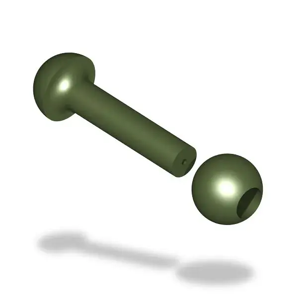 Favoriet Heli-Chod System green 4 db/csomag -
