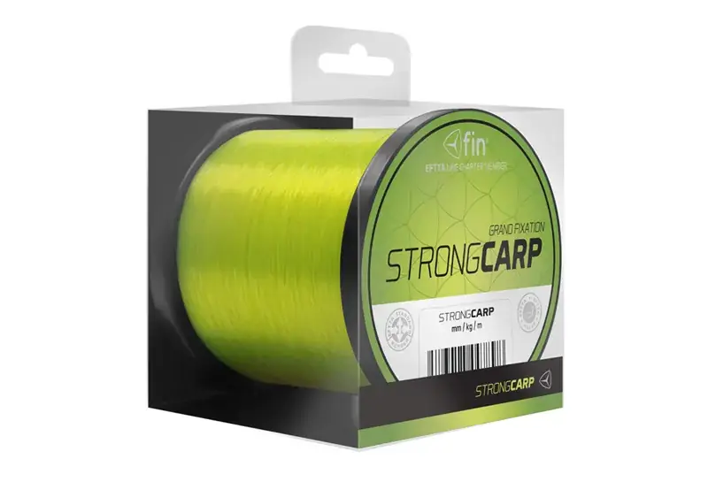 Snelle Levering FIN STRONG CARP monofil zsinór 1200m/sárga-0,30mm