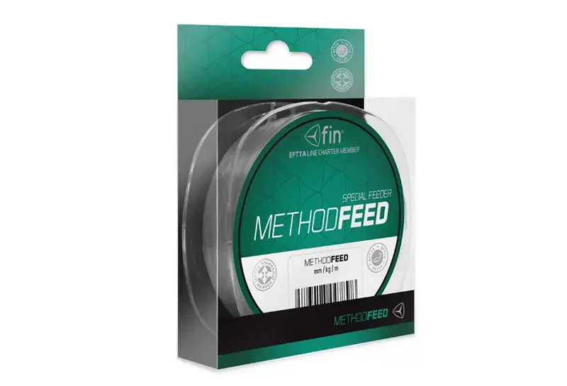 FIN METHOD FEED monofil zsinór 200m/szürke-0,28mm 14,3lbs Flitsaanbieding