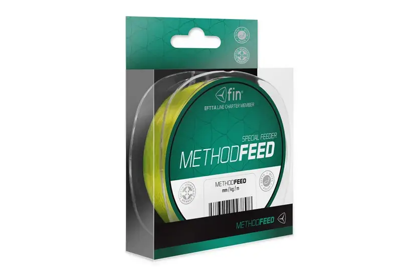 FIN METHOD FEED monofil zsinór 150m/sárga-0,25mm Direct Verzonden