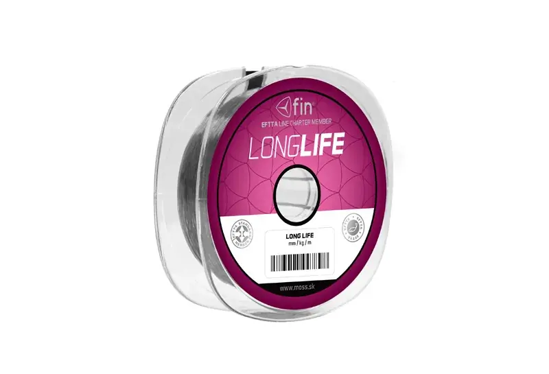 Weekendaanbieding FIN FACTOR LONG LIFE monofil zsinór 100m/szürke-0,14mm