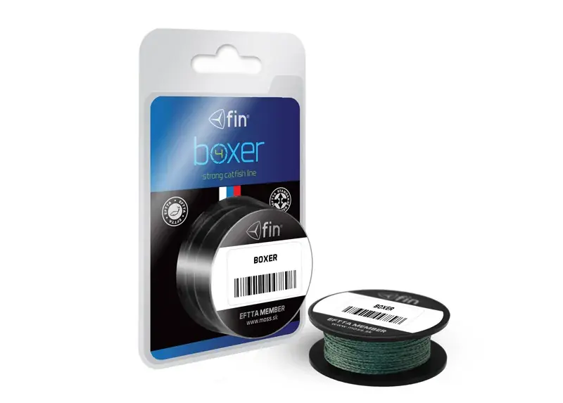 fin BOXER / 10m-0,60mm 52,60kg fonott előkezsinór Weekendaanbieding
