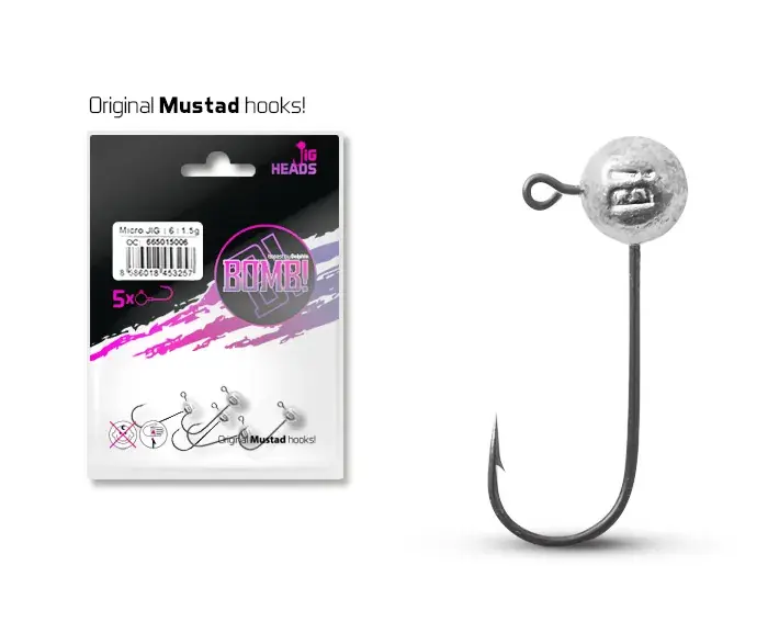 Beperkte Voorraad Micro jig fej Delphin BOMB! / 5db-5g-6