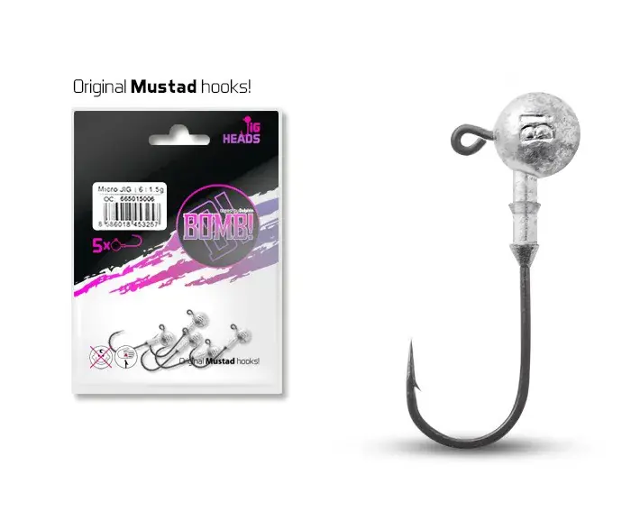 Betrouwbaar Jig fej Delphin BOMB! / 5db-7,5g-1/0